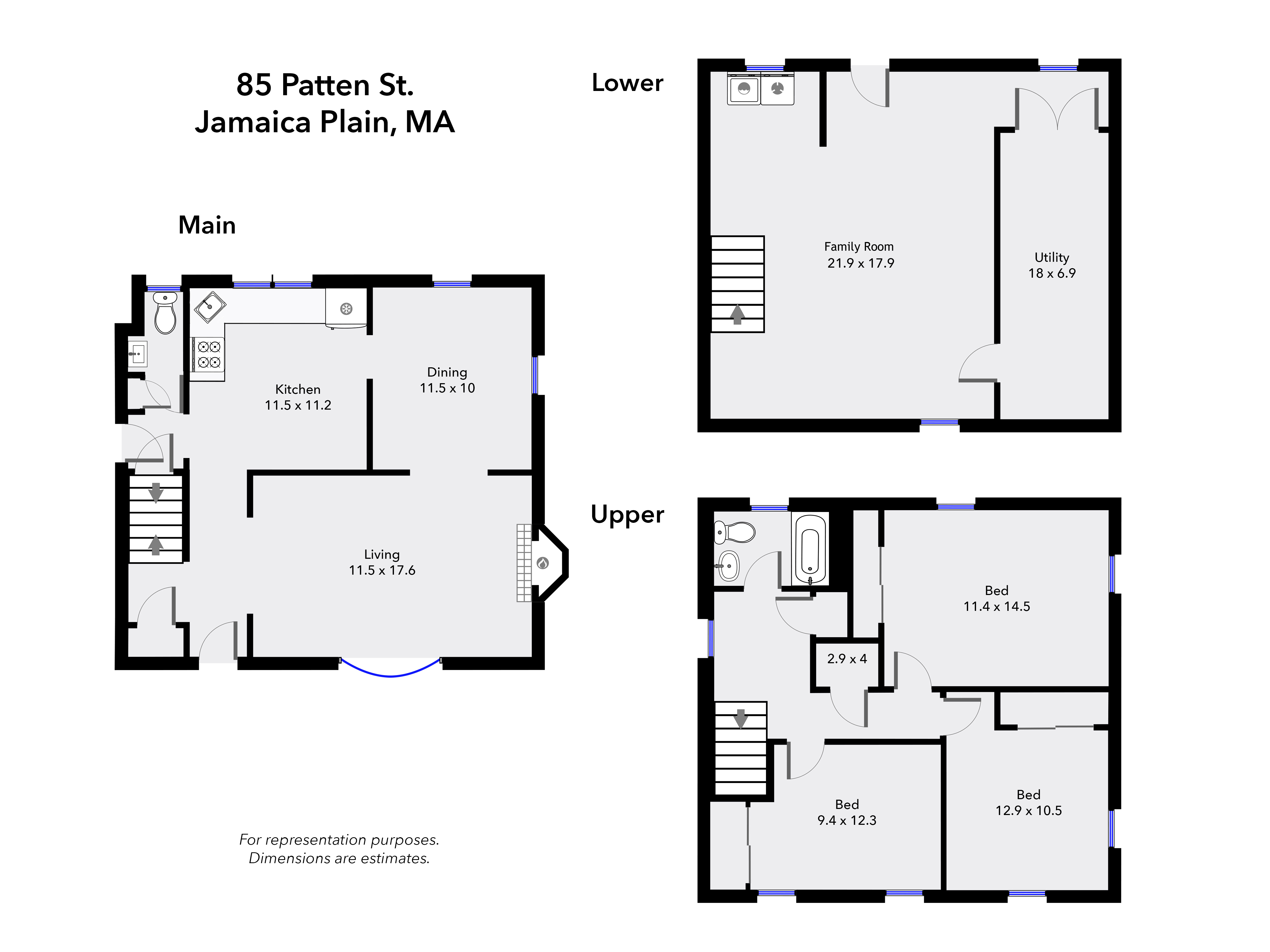 Jamaica Plain single family offered by Trisha Solio